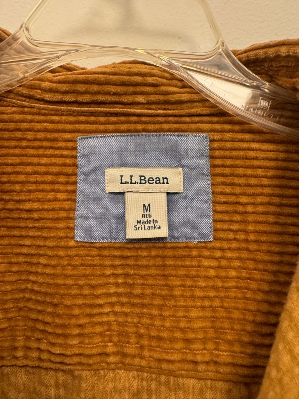 L.L.Bean Women's Comfort Corduroy Relaxed Shirt - Picture 3 of 4